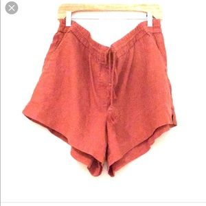 Loft Linen Shorts Sz XL